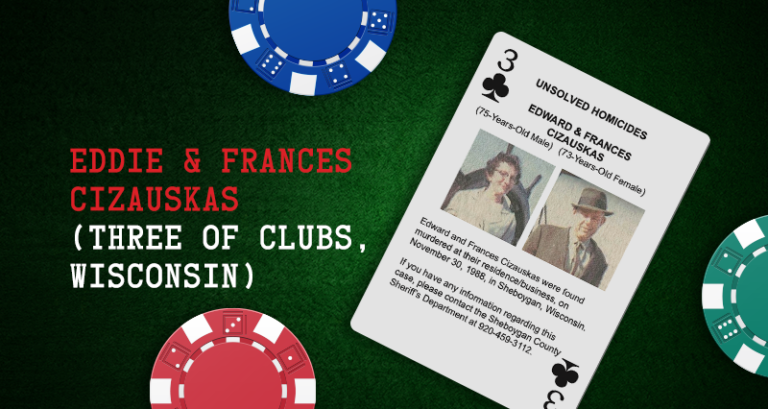 Eddie & Frances Cizauskas - 3 of Clubs, Wisconsin