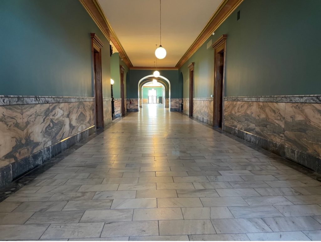 courthouse hallway