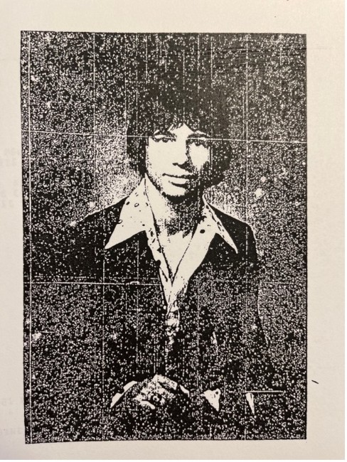newspaper clipping of Randall Leach