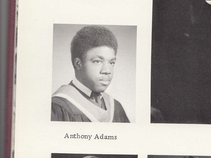 Anthony Adams yearbook photo