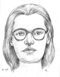 sketch of Jane Doe/Shannon Aumock face