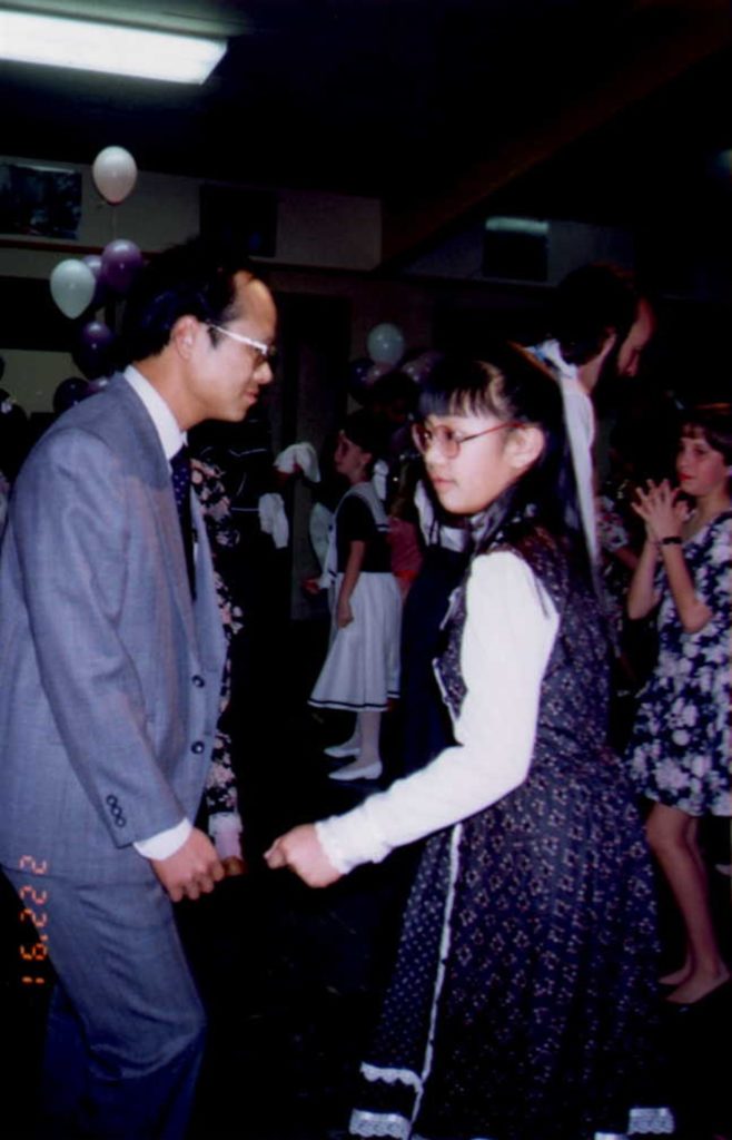 Jenny Lin at a dance