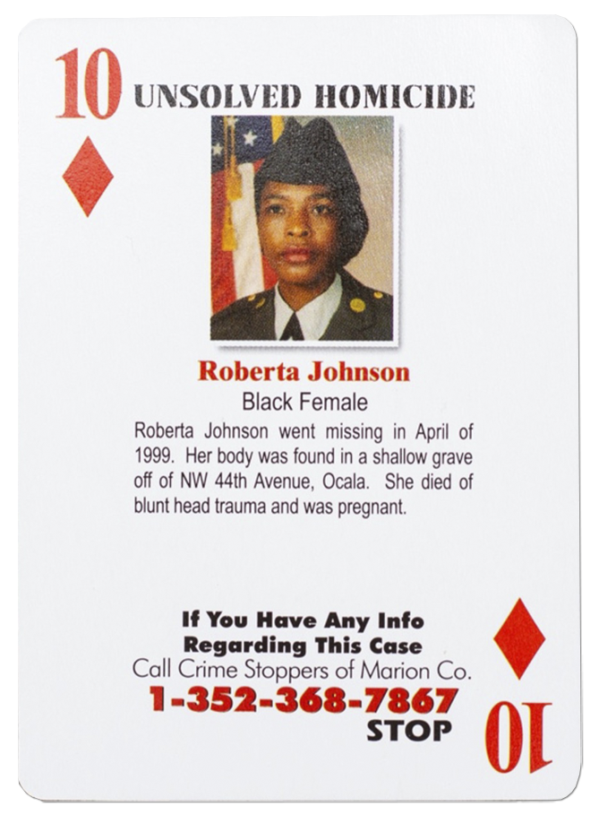 Roberta Johnson 10 of Diamonds