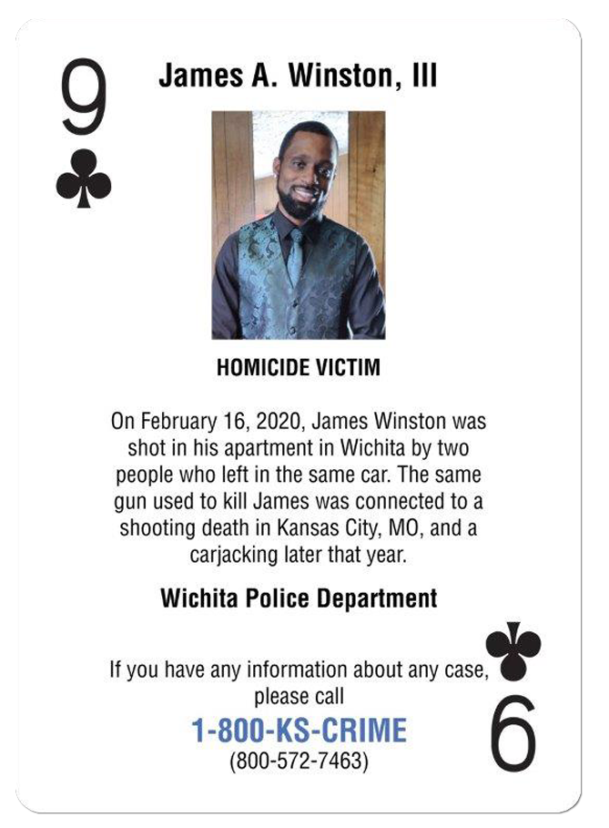9 of Clubs - James A Winston