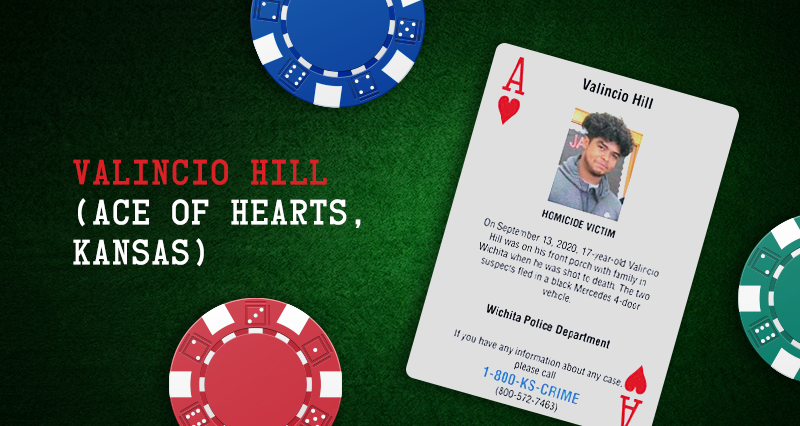 Valincio Hill – Ace of Hearts, Kansas