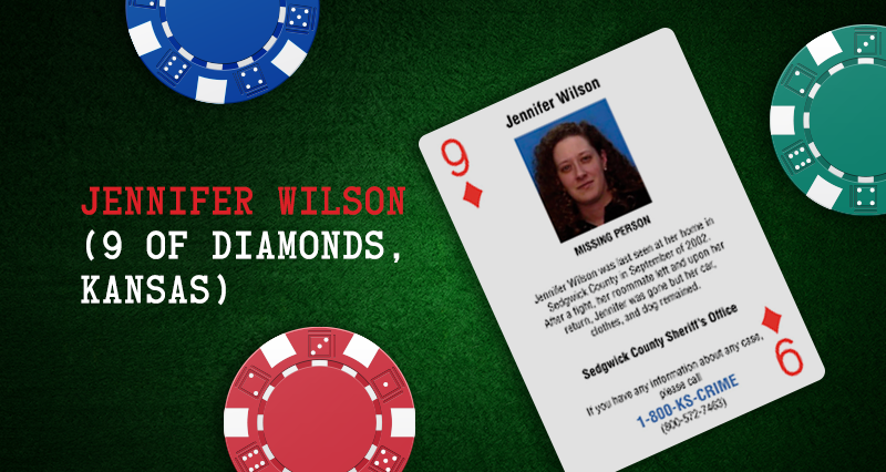 Jennifer Wilson – 9 of Diamonds, Kansas