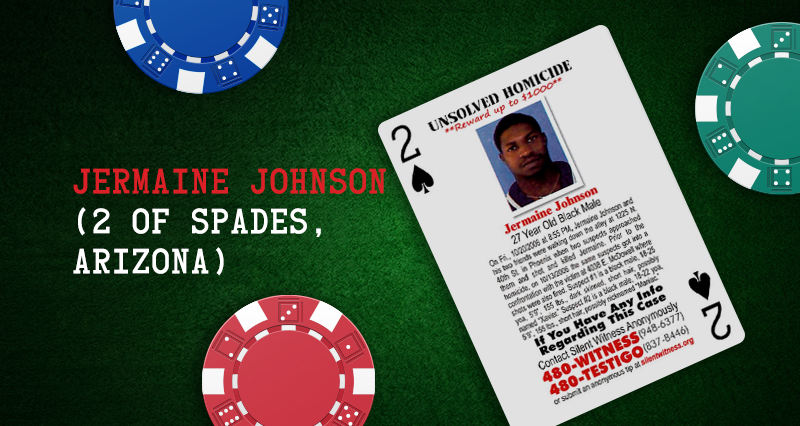 Jermaine Johnson – 2 of Spades, Arizona