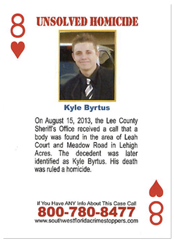 Kyle Byrtus - Eight of Hearts Card
