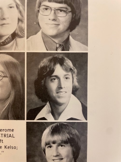 Kenneth McCune Jr. Senior Yearbook Photo.