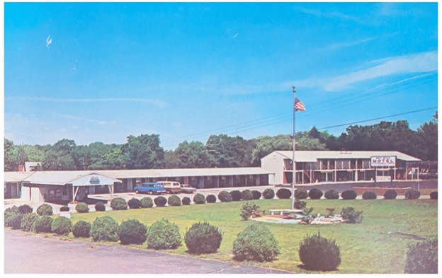 Postcard of Flagship Motel