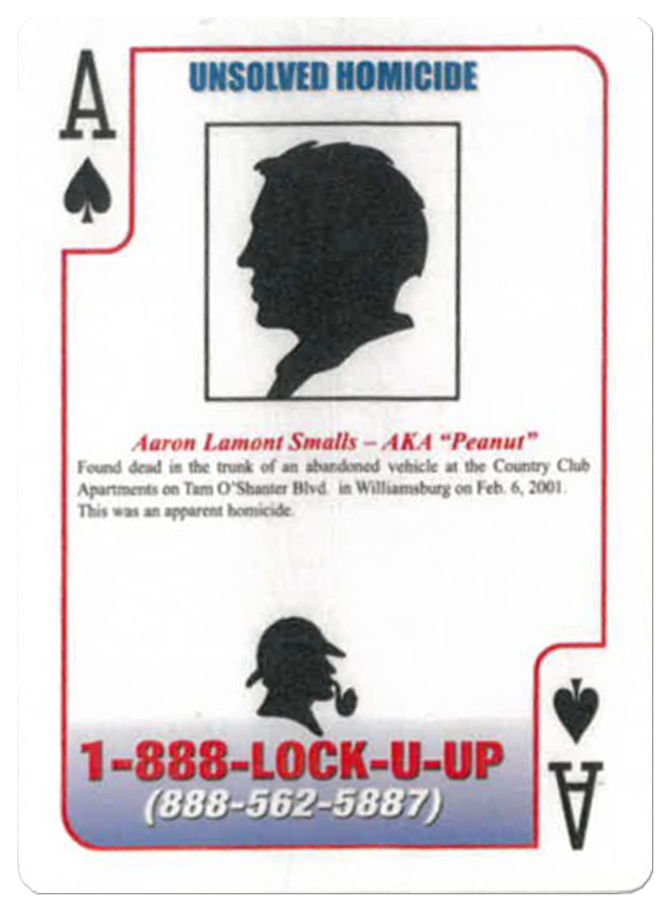 Aaron Lamont Smalls Playing Card