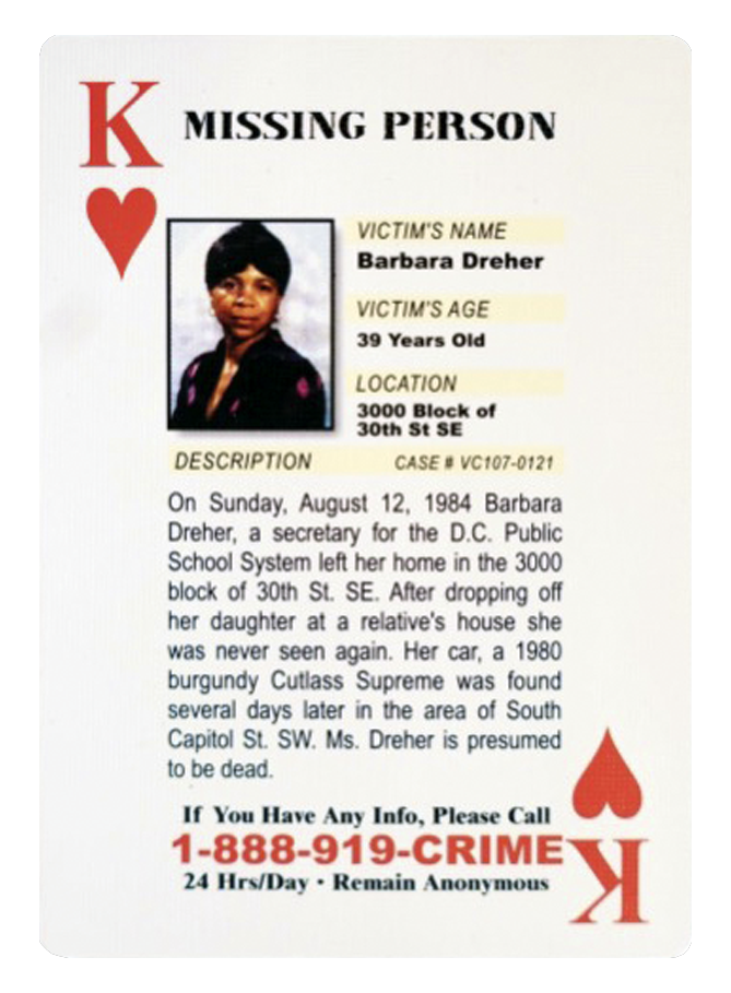 King of Hearts - Barbara Dreher - Missing Person