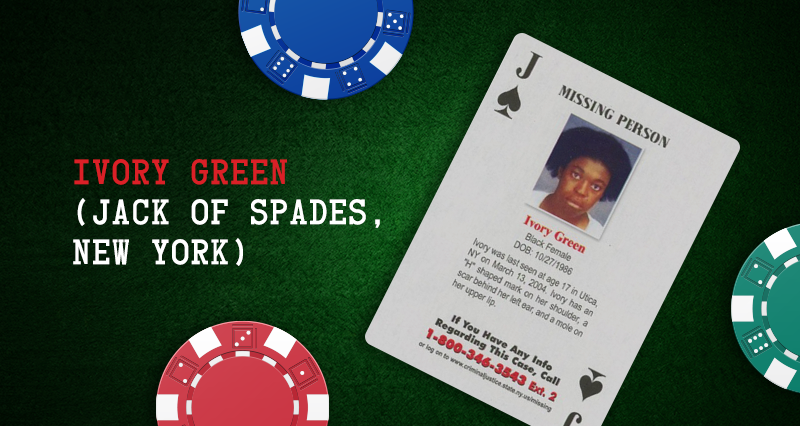 Ivory Green – Jack of Spades, New York