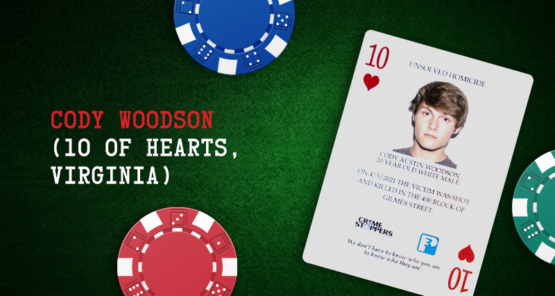 Cody Woodson – 10 of Hearts, Virginia