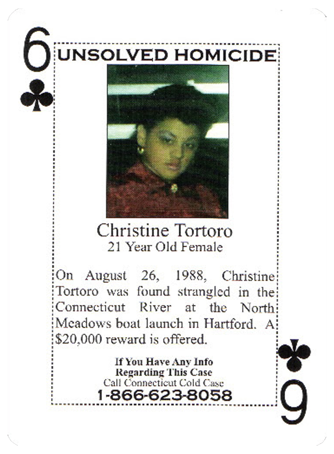 Christine Tortoro - 6 of Clubs - Connecticut