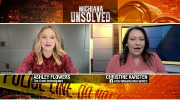 WNDU T.V. in South Bend featured Darlene’s story on April 17, 2023 and interviewed Ashley for Michiana Unsolved.
