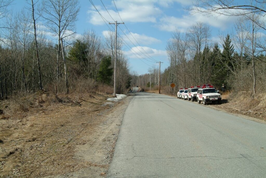 Police in the area where Christina’s remains were found