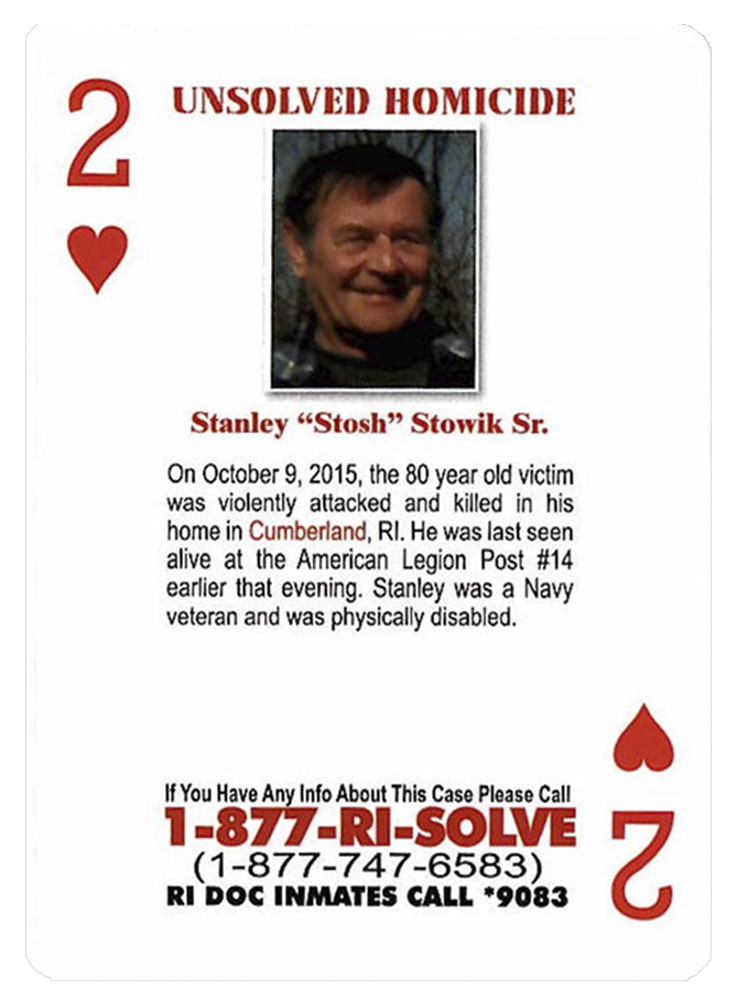 Stanley "Stock" Stowick  Sr. - 2 of Hearts