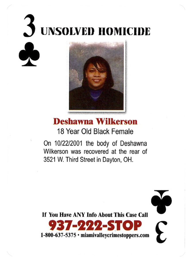 Deshawna Wilkerson - 3 of Clubs - Ohio