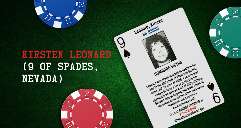 Kirsten Leonard – 9 of Spades, Nevada