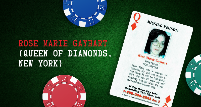 Rose Marie Gayhart – Queen of Diamonds, New York
