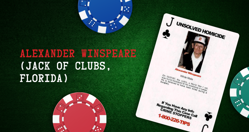 Alexander Winspeare – Jack of Clubs, Florida