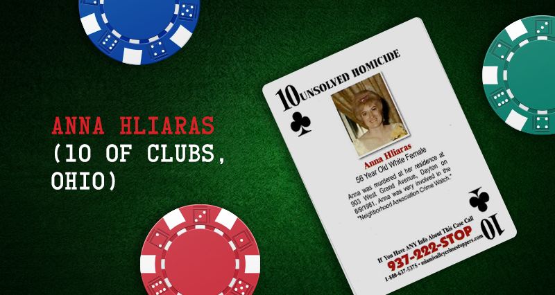 Anna Hliaras – 10 of Clubs, Ohio