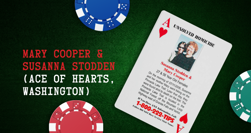 Mary Cooper & Susanna Stodden – Ace of Hearts, Washington