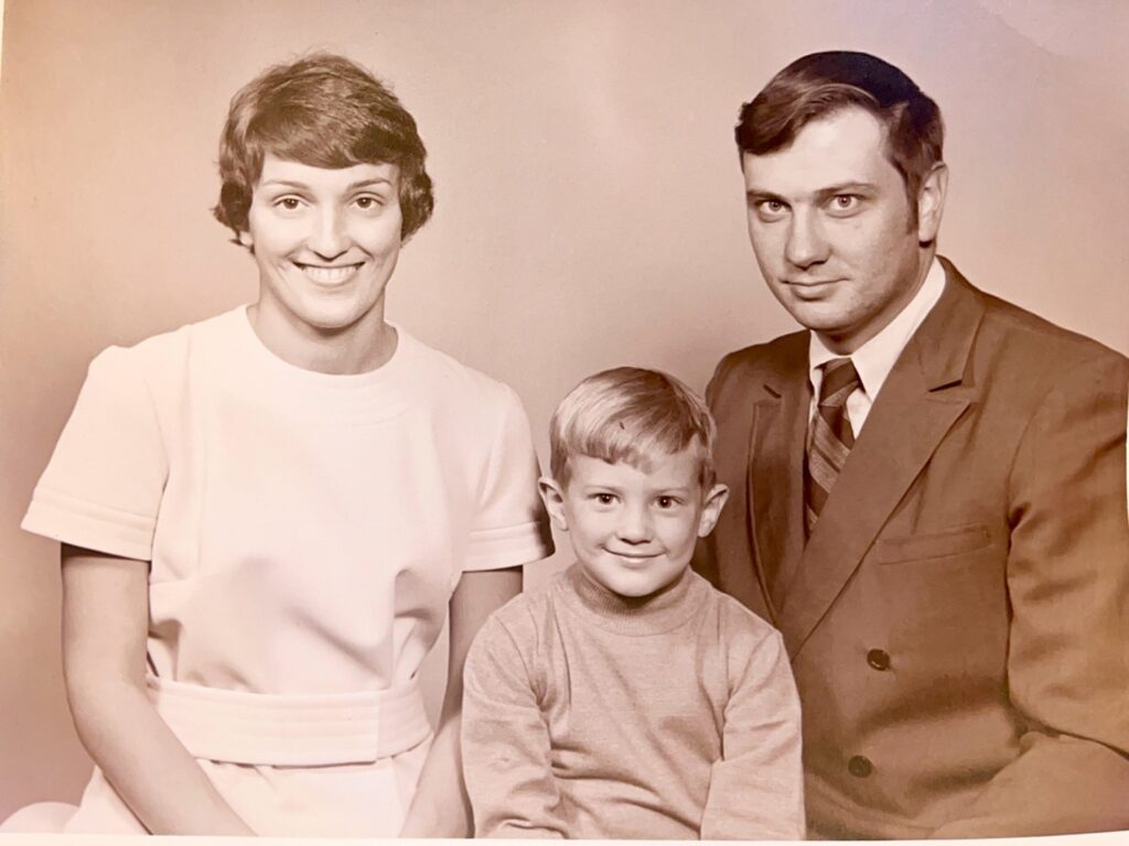 A photo of Ada, Greg, and Ed Haradine. Courtesy: The Haradine Family