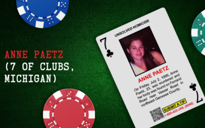 Anne Paetz – 7 of Clubs, Michigan