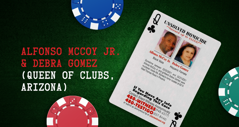 Alfonso McCoy Jr. & Debra Gomez – Queen of Clubs, Arizona