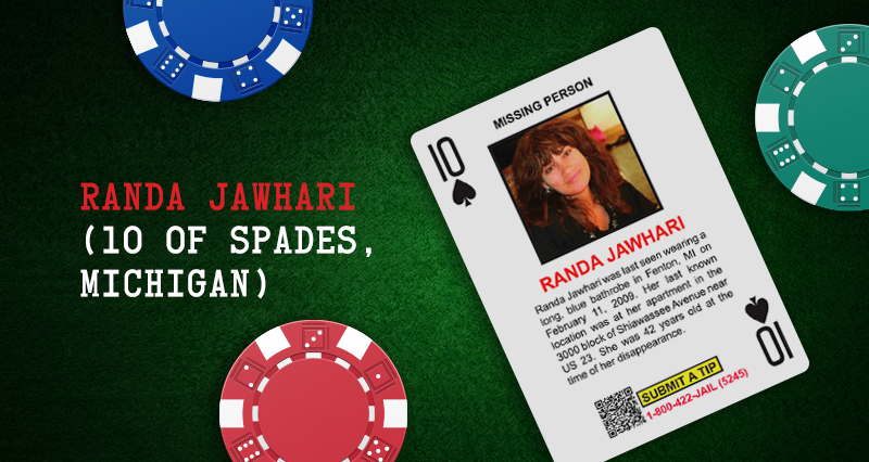 Randa Jawhari – 10 of Spades, Michigan