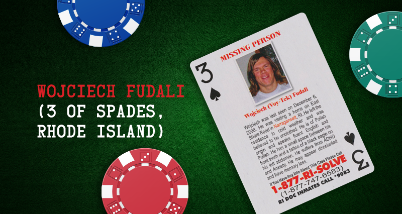 Wojciech Fudali – 3 of Spades, Rhode Island