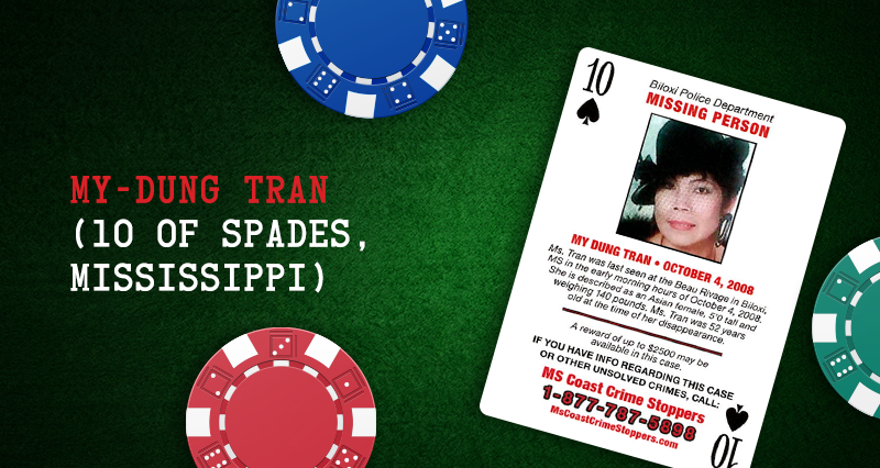 My-Dung Tran – 10 of Spades, Mississippi