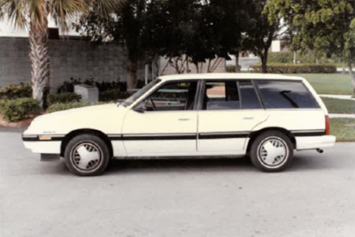 Original crime scene photos of the Chevy Station Wagon that detectives believe may have possibly been used to transport Sharon Jones.