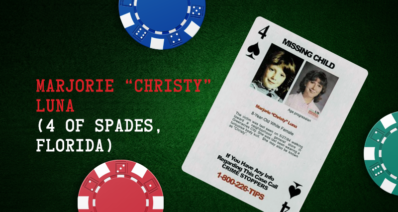REMEMBERING: Marjorie “Christy” Luna – 4 of Spades, Florida