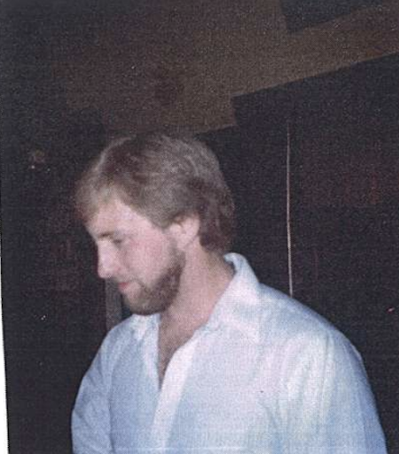 Carmen “CJ” DeLuca at his fiancé Deana Prest’s mother’s wedding in the mid-1980s.