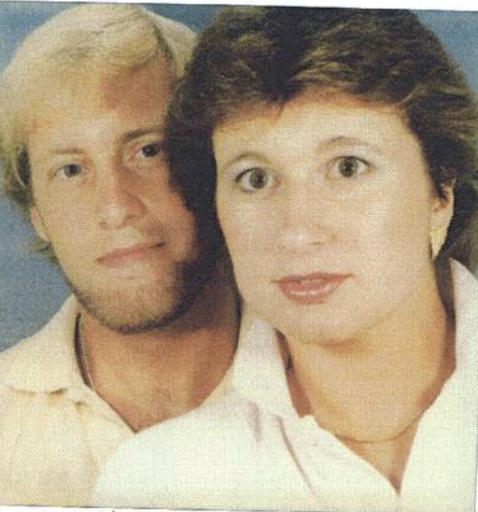 Carmen “CJ” DeLuca and his fiancé Deana Prest on summer vacation in Lake George, New York, shortly after they got engaged in 1985.