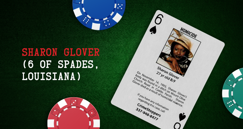 Sharon Glover – 6 of Spades, Louisiana