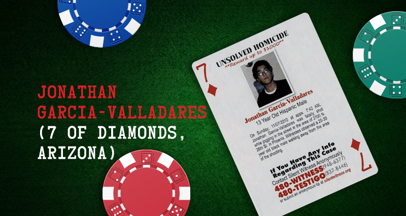 Jonathan Garcia-Valladares – 7 of Diamonds, Arizona