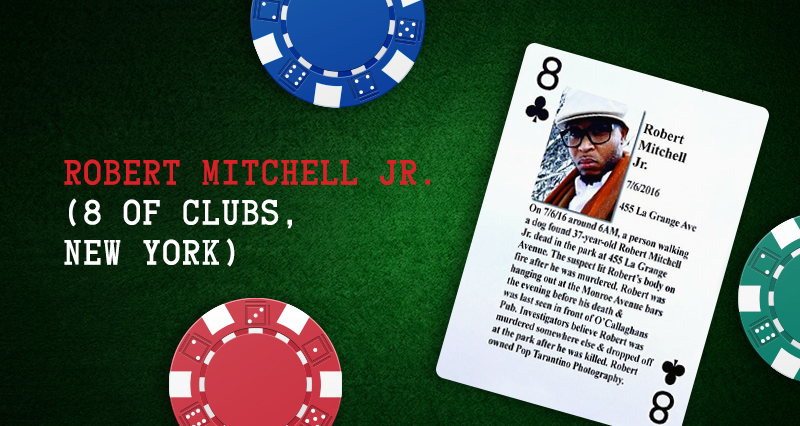 Robert Mitchell Jr. – 8 of Clubs, New York