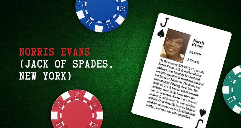 Norris Evans – Jack of Spades, New York