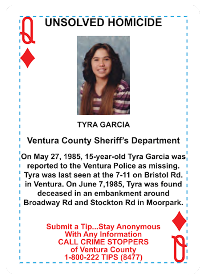 The Deck - Tyra Garcia Tyra Garcia (Queen of Hearts, California) - Playing Card