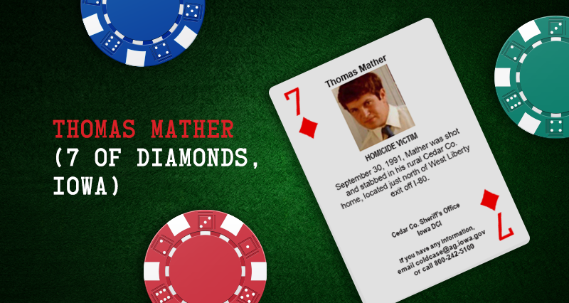 Thomas Mather – Seven of Diamonds, Iowa