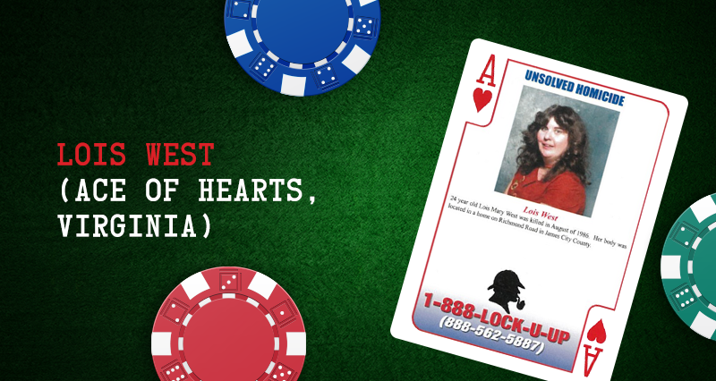 Lois West – Ace of Hearts, Virginia
