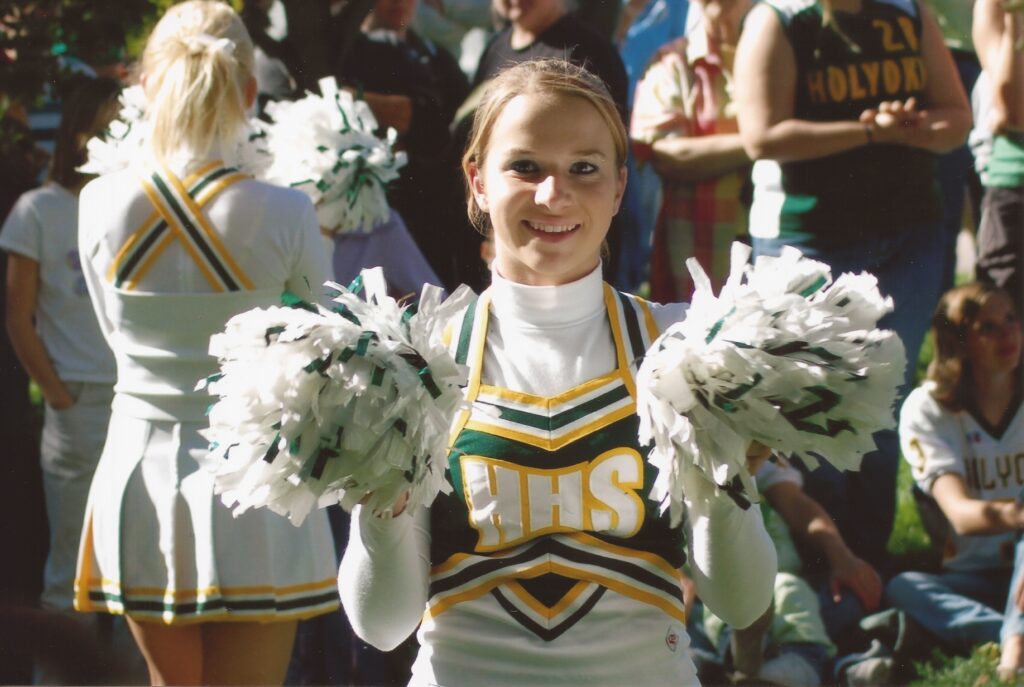 Kelsie when she was a high school student in Haxtun, CO. Courtesy: Laura Saxton.