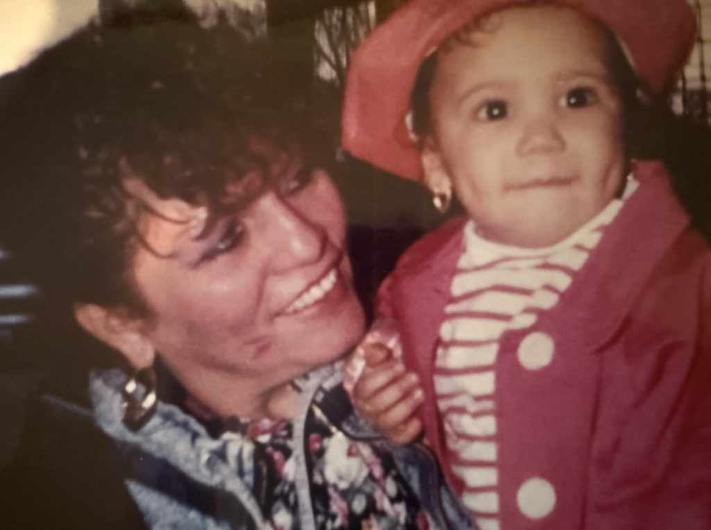 Milagros and the granddaughter who was found at the crime scene. Courtesy: Vanessa Lind.