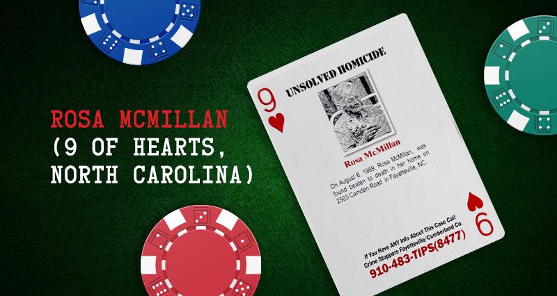 Rosa McMillan (9 of Hearts, North Carolina)