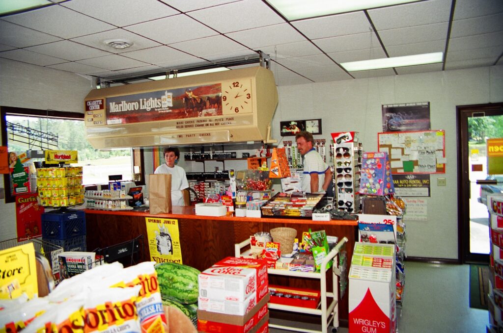Pete’s Place sits at the intersection of Highways 2 and 89. After Anita Carlson went missing, investigators traced the final customers the night of June 30, 1987. One remains unknown: Whoever spent $43.17 at 11:08 p.m. Source: Minnesota Bureau of Criminal Apprehension.