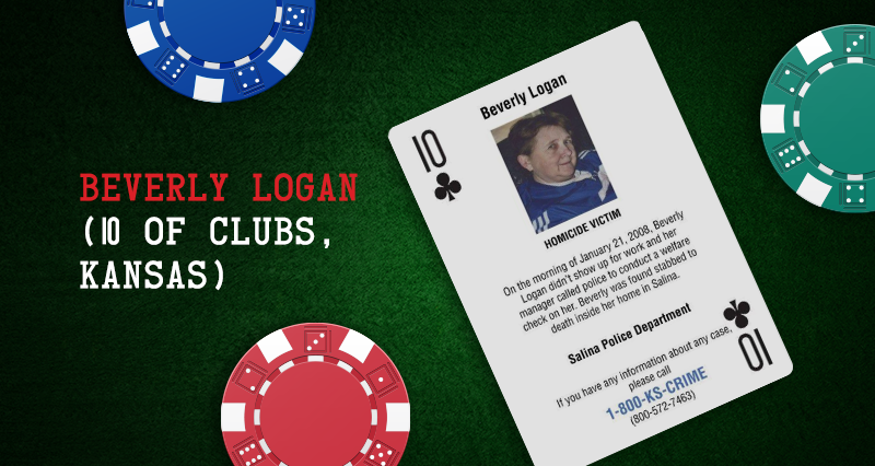 Beverly Logan (10 of Clubs, Kansas)